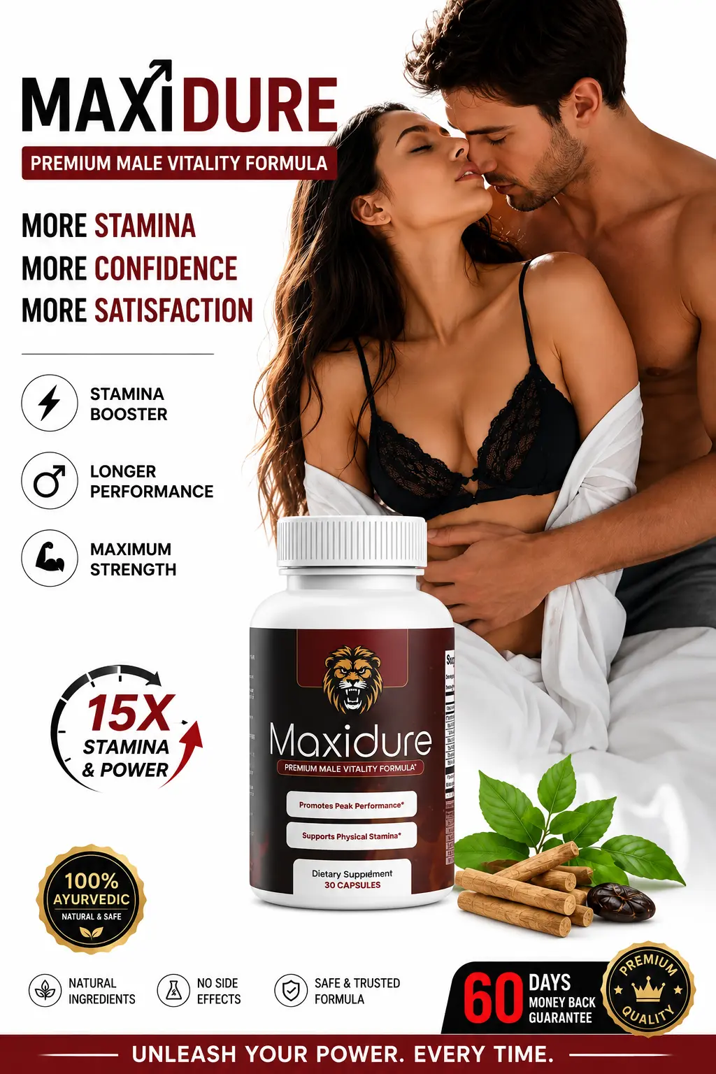MaxiDure Men's Performance Support Supplement